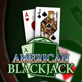 Logo of American Blackjack from Habanero at iDEAL Casino
