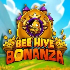 Logo of Bee Hive Bonanza from NetEnt at iDEAL Casino