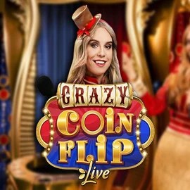 Crazy Coin Flip logo by Evolution at iDEAL CasinoCrazy Coin Flip