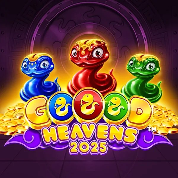 Logo of Goood Heavens from Rarestone Gaming at iDEAL Casino
