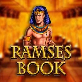 Ramses Book slot logo by Gamomat at iDEAL CasinoRamses Book