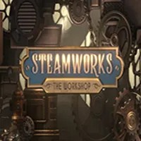 Steamworks The Workshop slot logo by Peter & Sons at iDEAL CasinoSteamworks The Workshop